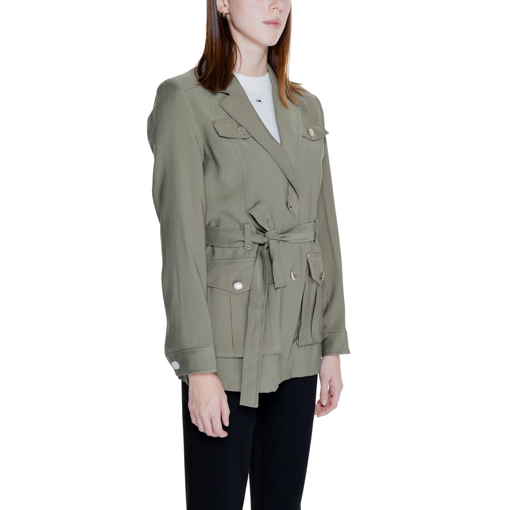 Morgan De Toi Grüner Viskose-Blazer