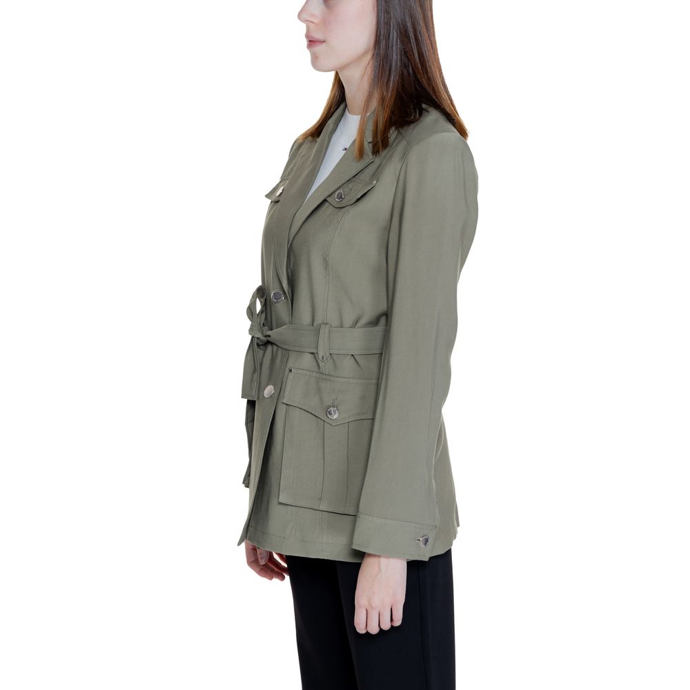 Morgan De Toi Grüner Viskose-Blazer