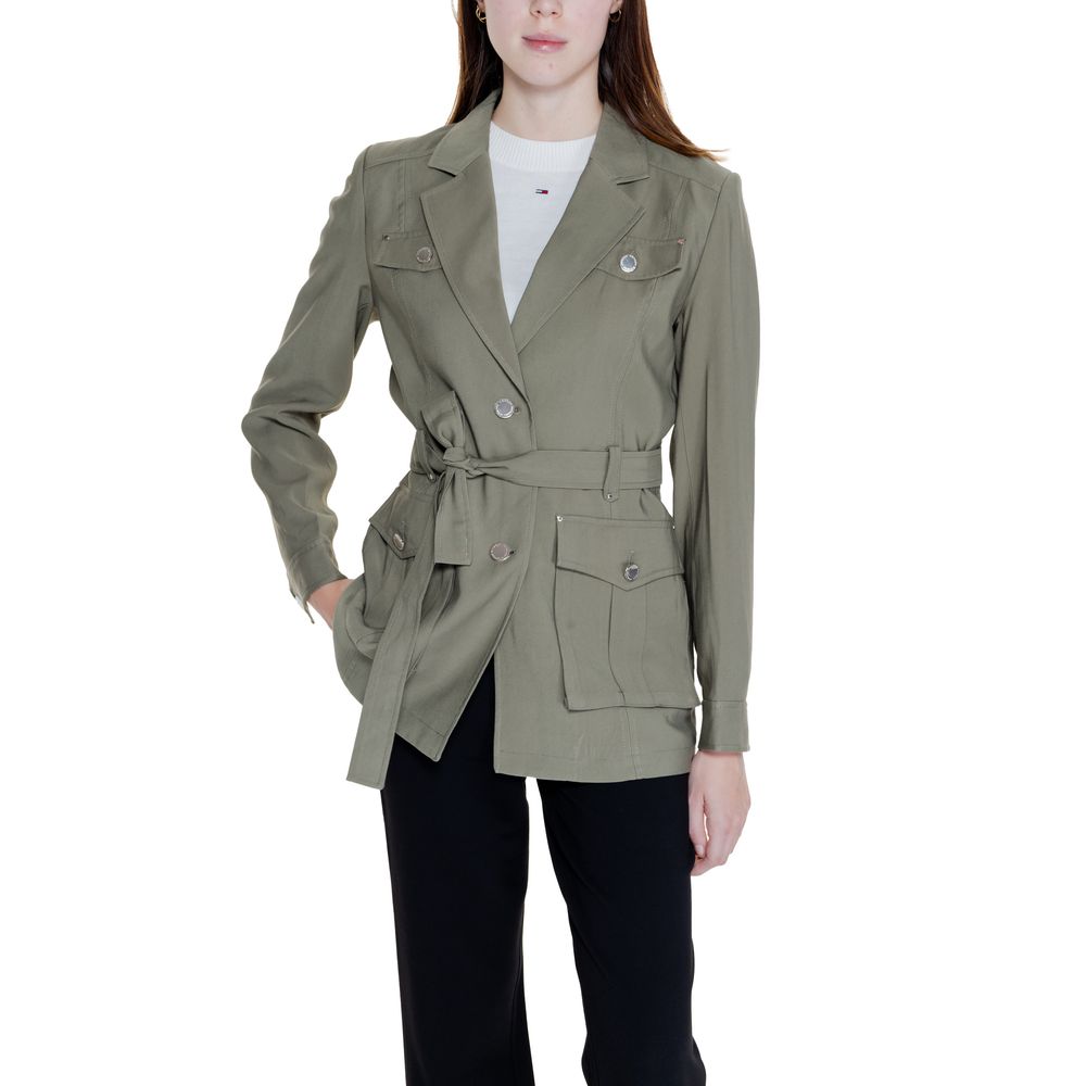 Morgan De Toi Grüner Viskose-Blazer