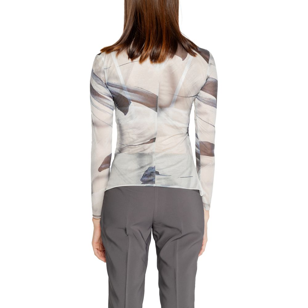 Rinascimento Graues Polyester Langarmshirt