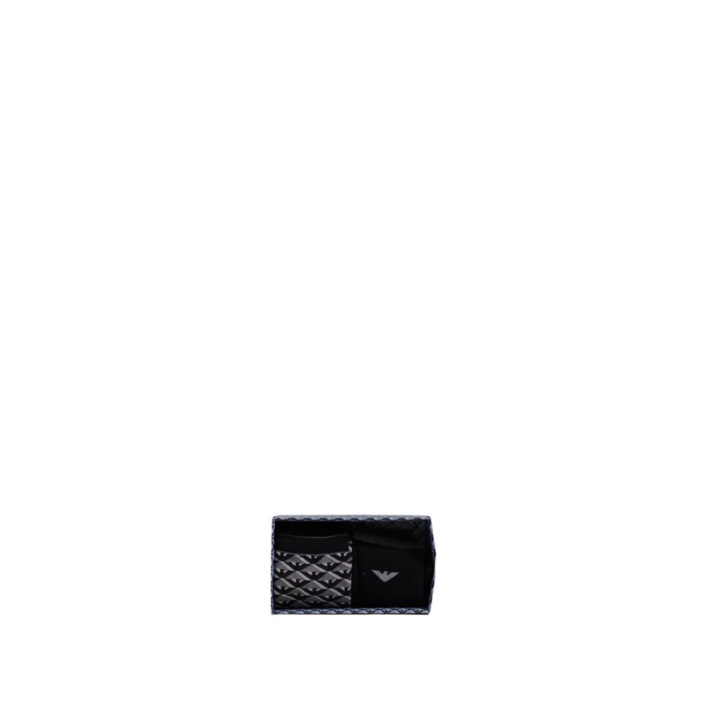 Emporio Armani Underwear Graue Baumwollsocke