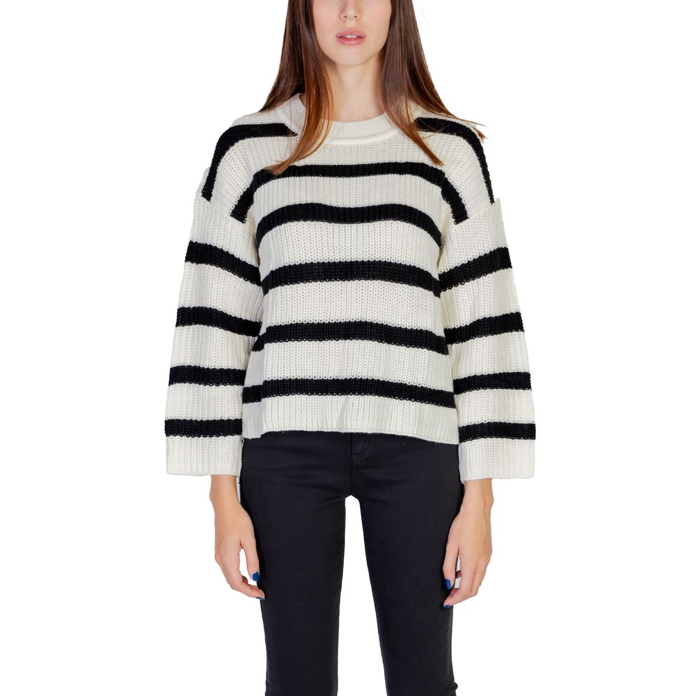 Jacqueline De Yong Jacqueline de Yong JDYJUSTY L/S STRIPE PULLOVER KNT NOOS