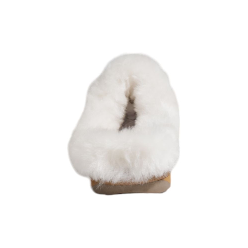 EMU Australia Braune Wildleder-Hausschuhe