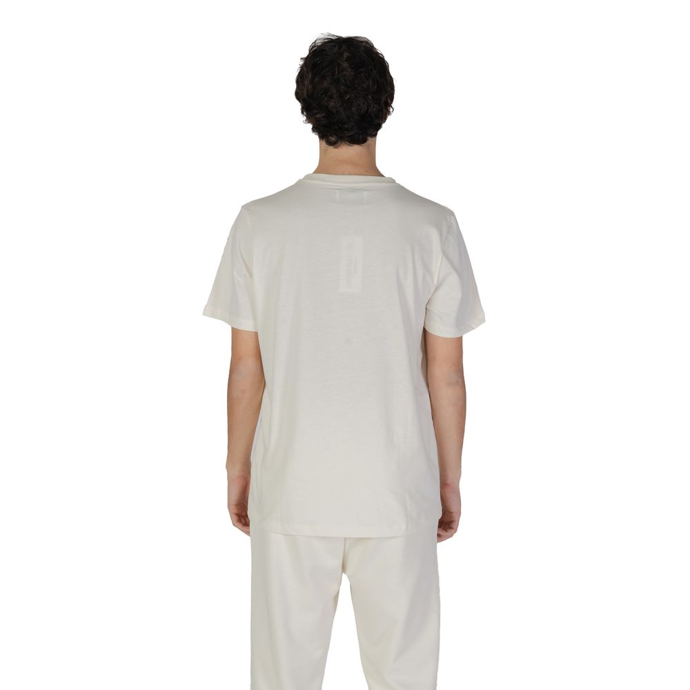 Underclub Baumwoll-T-Shirt in Creme