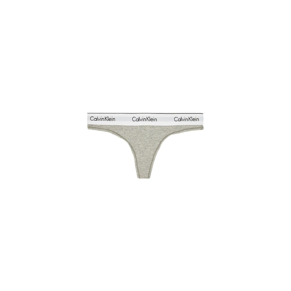 Calvin Klein Underwear Graues Baumwollhöschen