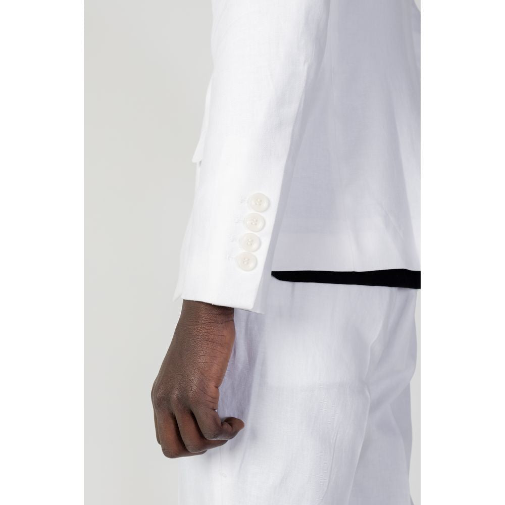 Antony Morato Weißer Leinenblazer
