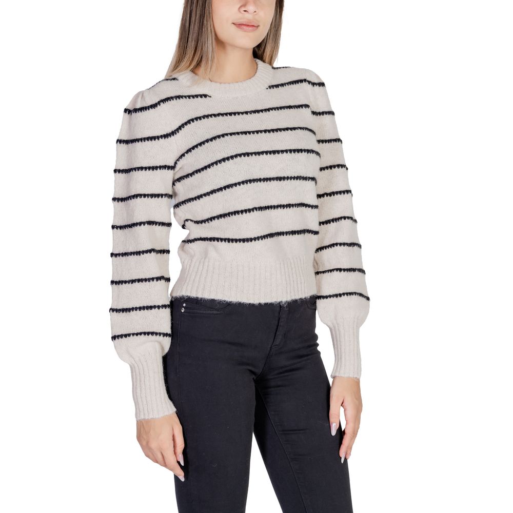 Jacqueline De Yong Grauer Polyester-Sweatshirt