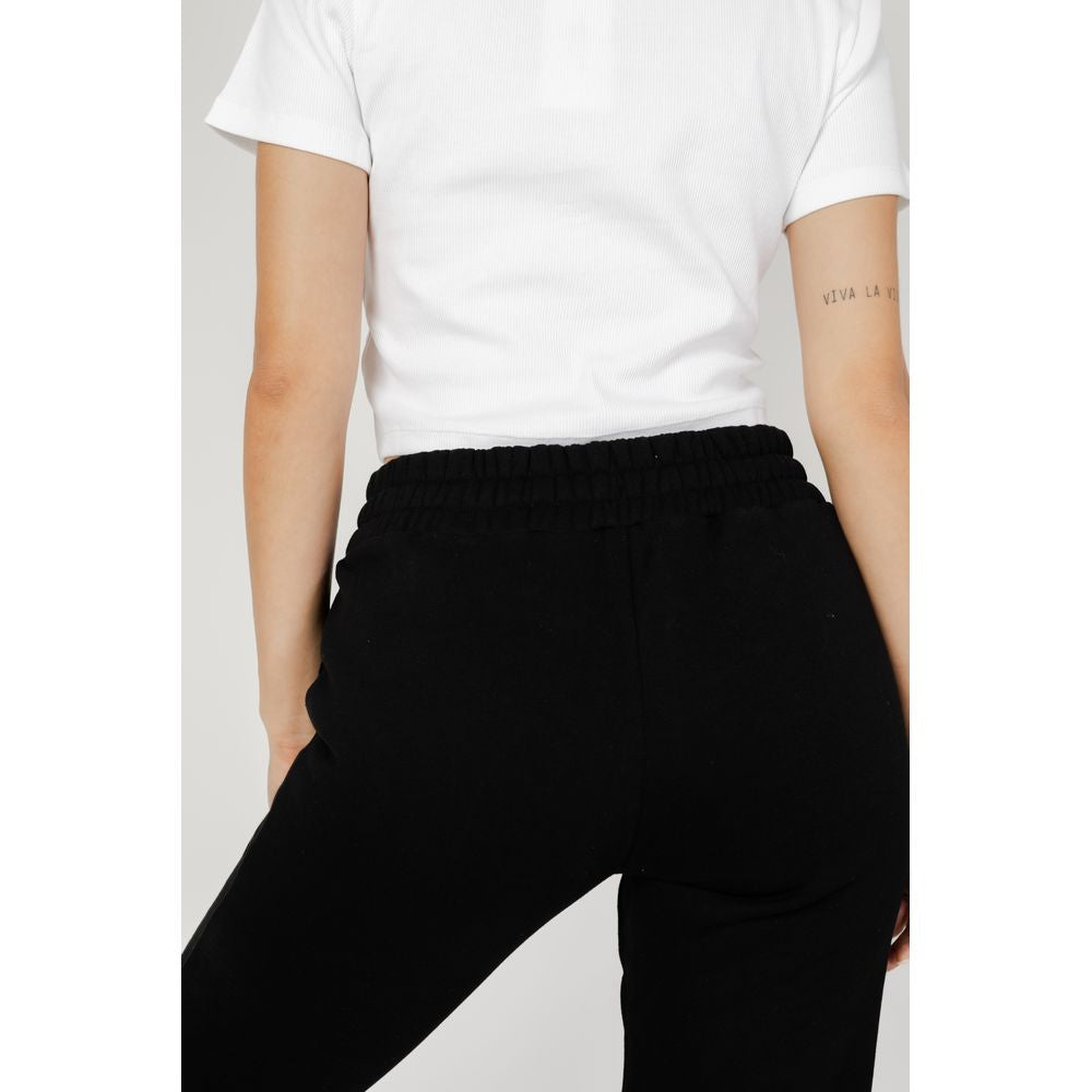 Blauer Schwarze Baumwoll-Jogginghose (Trainingshose)