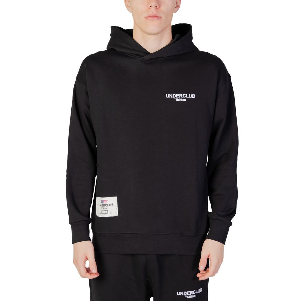 Underclub Schwarzer Baumwoll-Hoodie