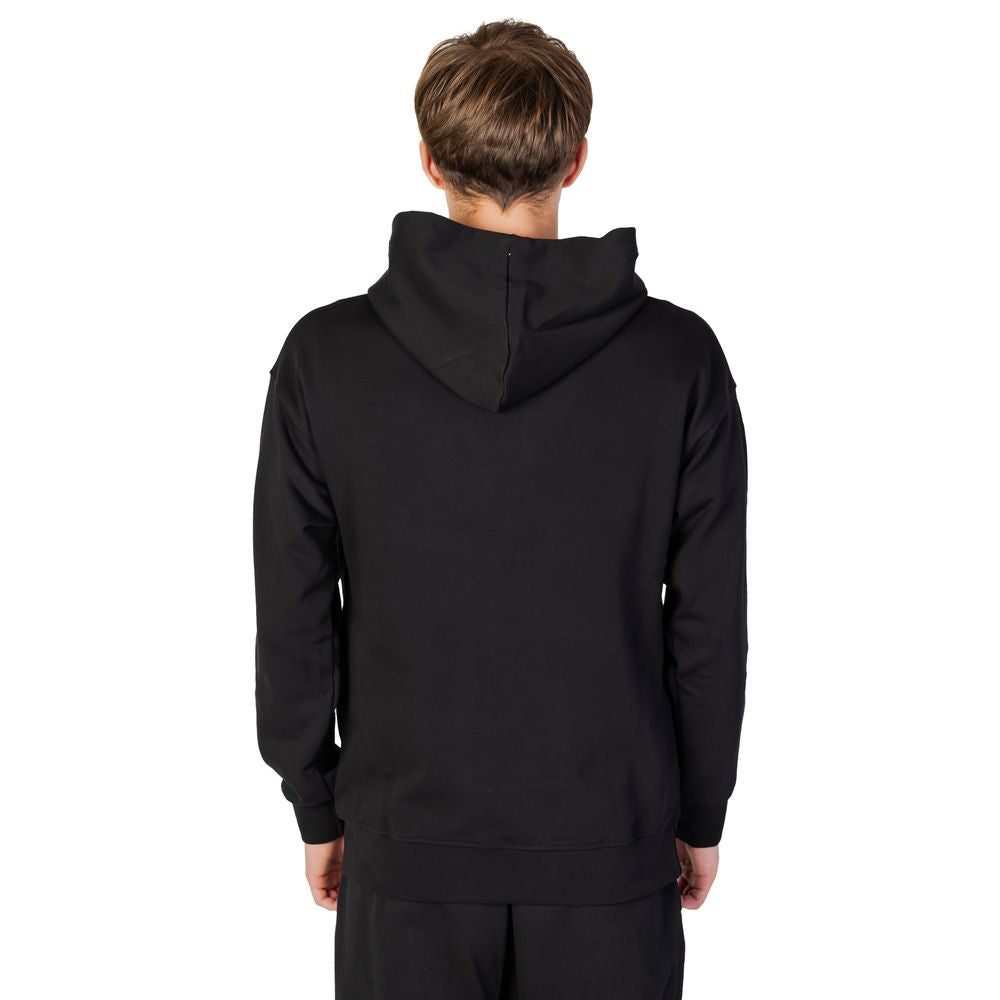 Underclub Schwarzer Baumwoll-Hoodie