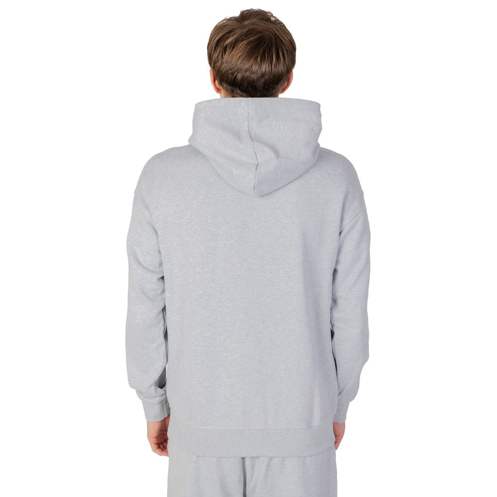 Underclub Grauer Baumwoll-Hoodie