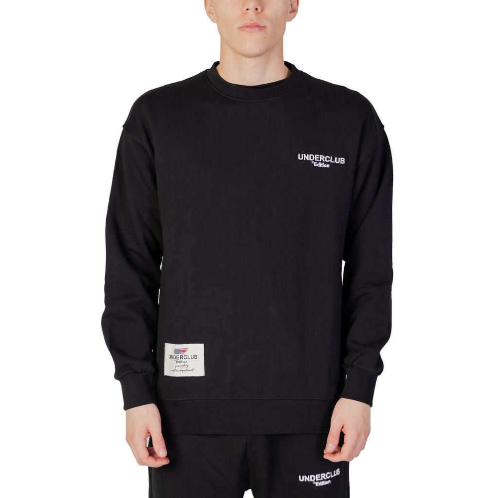 Underclub Schwarzes Baumwoll-Sweatshirt