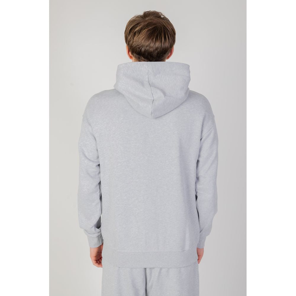 Underclub Grauer Baumwoll-Hoodie