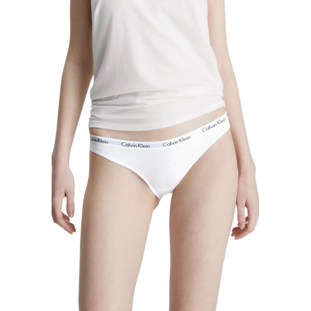 Calvin Klein Underwear Weißes Baumwollhöschen
