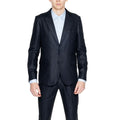 Antony Morato Schwarzer Leinenblazer