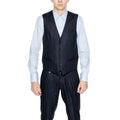 Antony Morato Schwarze Leinenweste