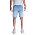 Antony Morato Hellblaue Baumwoll-Bermudas