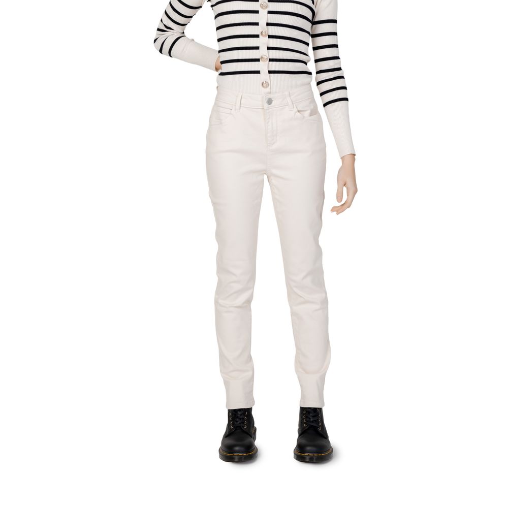 Morgan De Toi Beige Baumwollhose