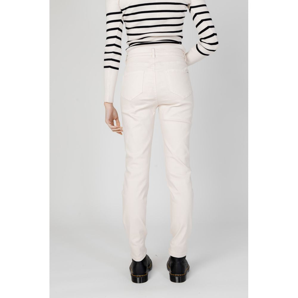 Morgan De Toi Beige Baumwollhose