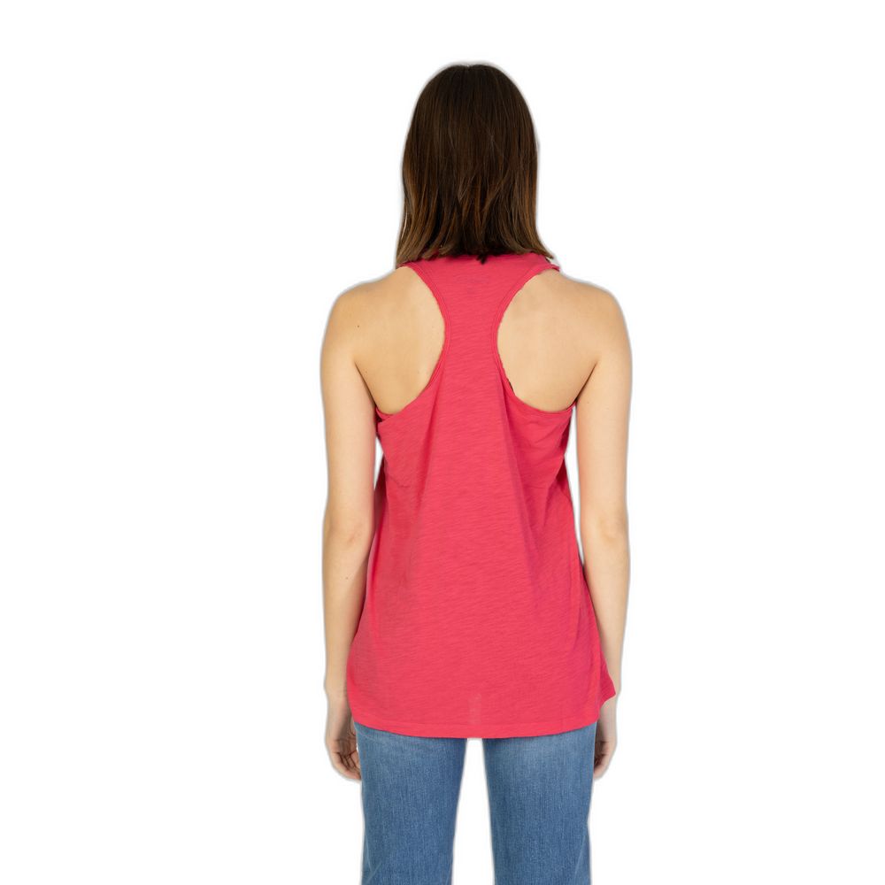 Blauer Rosa Baumwoll-Tank-Tops