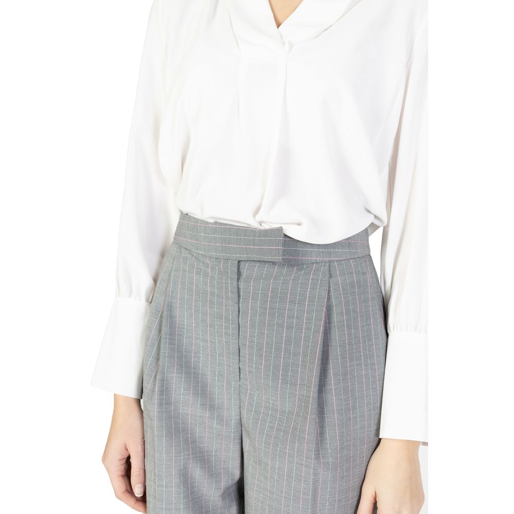 Rinascimento Bunte Polyester-Hose im Palazzo-Stil