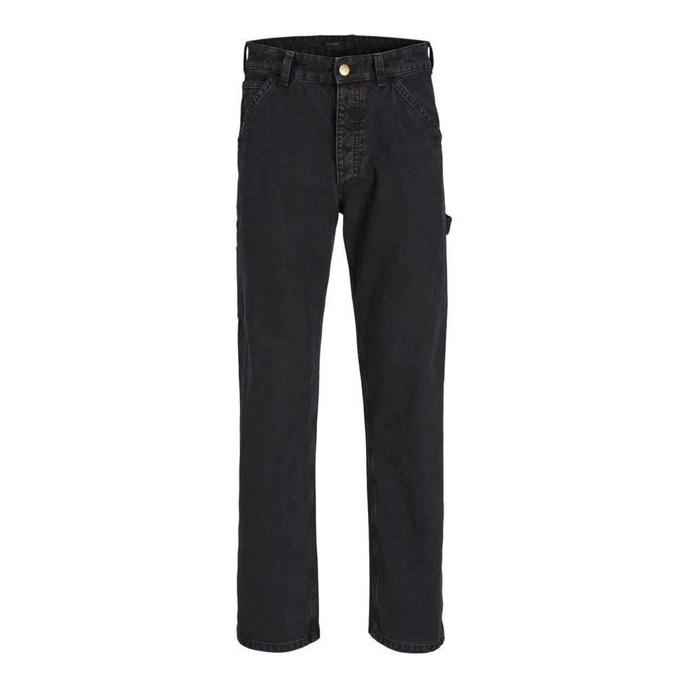 Jack Jones Schwarze Baumwoll-Jeans mit Relaxed Fit