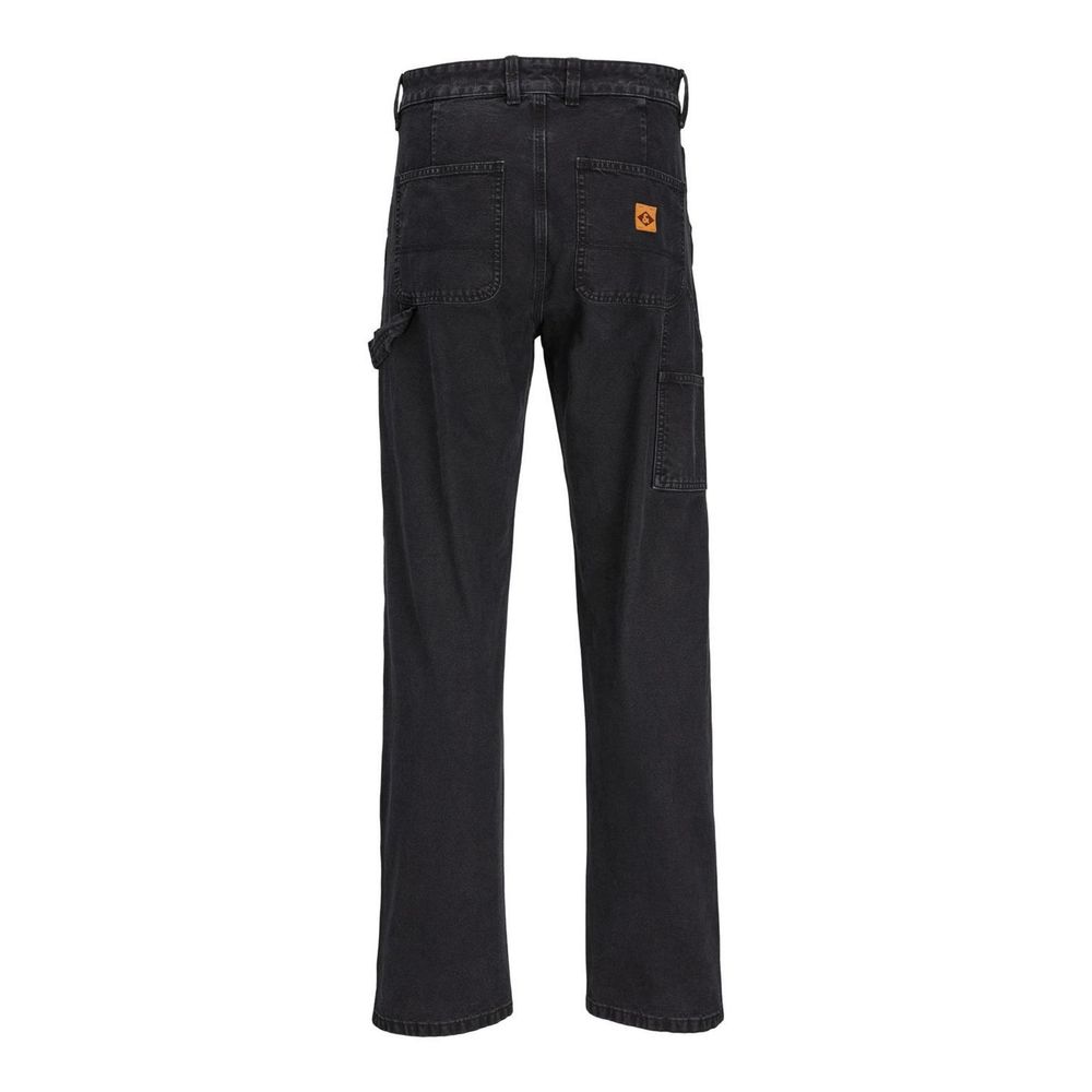 Jack Jones Schwarze Baumwoll-Jeans mit Relaxed Fit