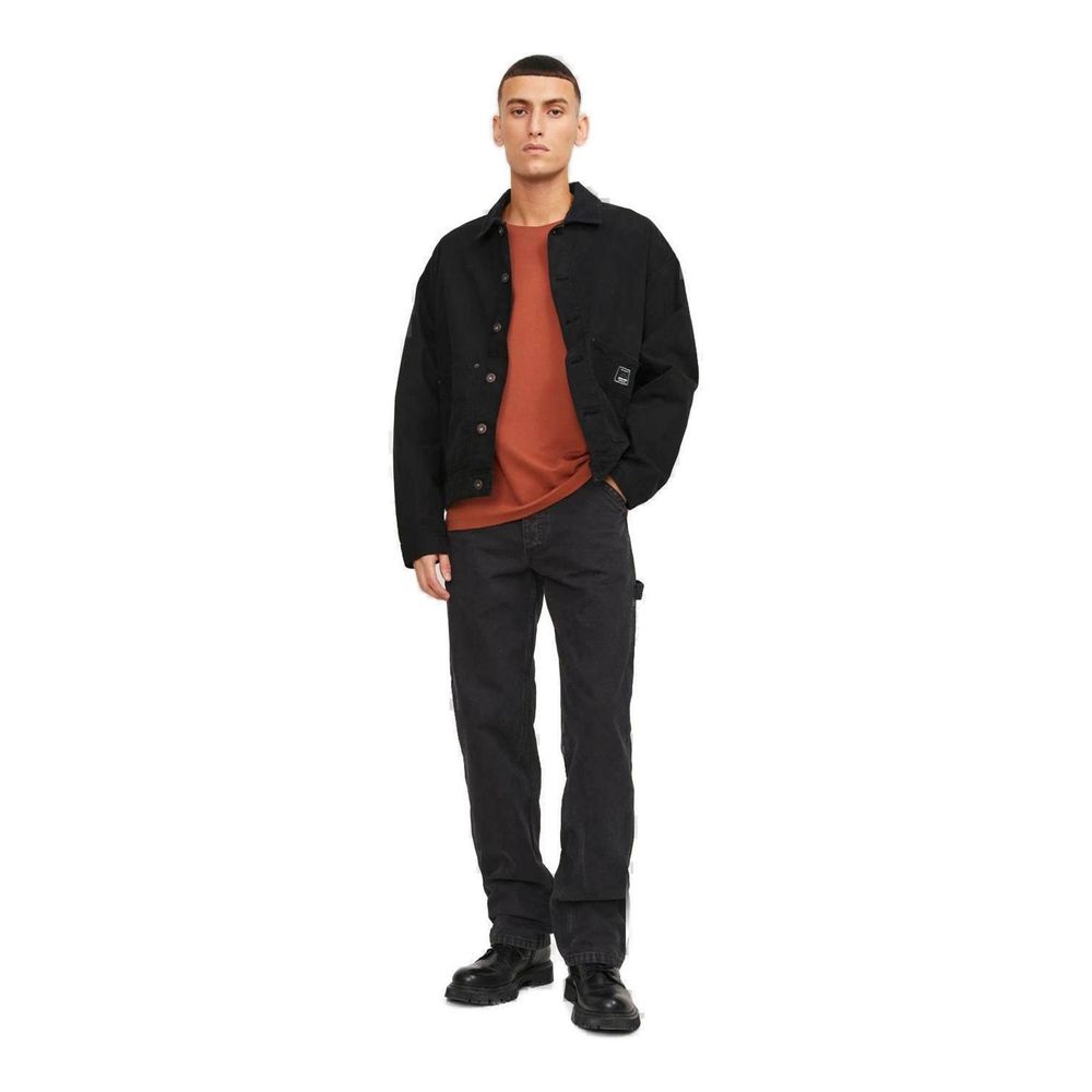 Jack Jones Schwarze Baumwoll-Jeans mit Relaxed Fit