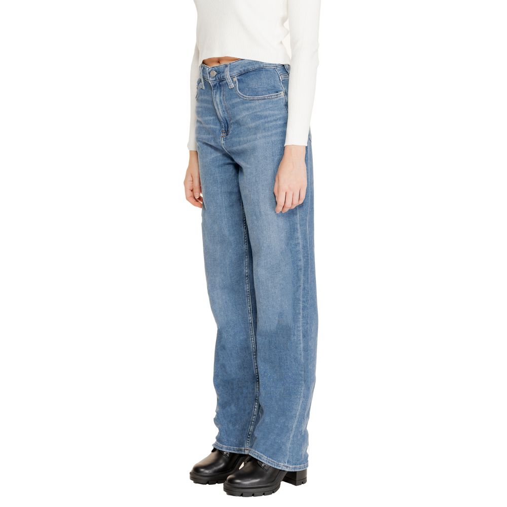 Calvin Klein Jeans Relaxed Fit Jeans aus blauer Baumwolle