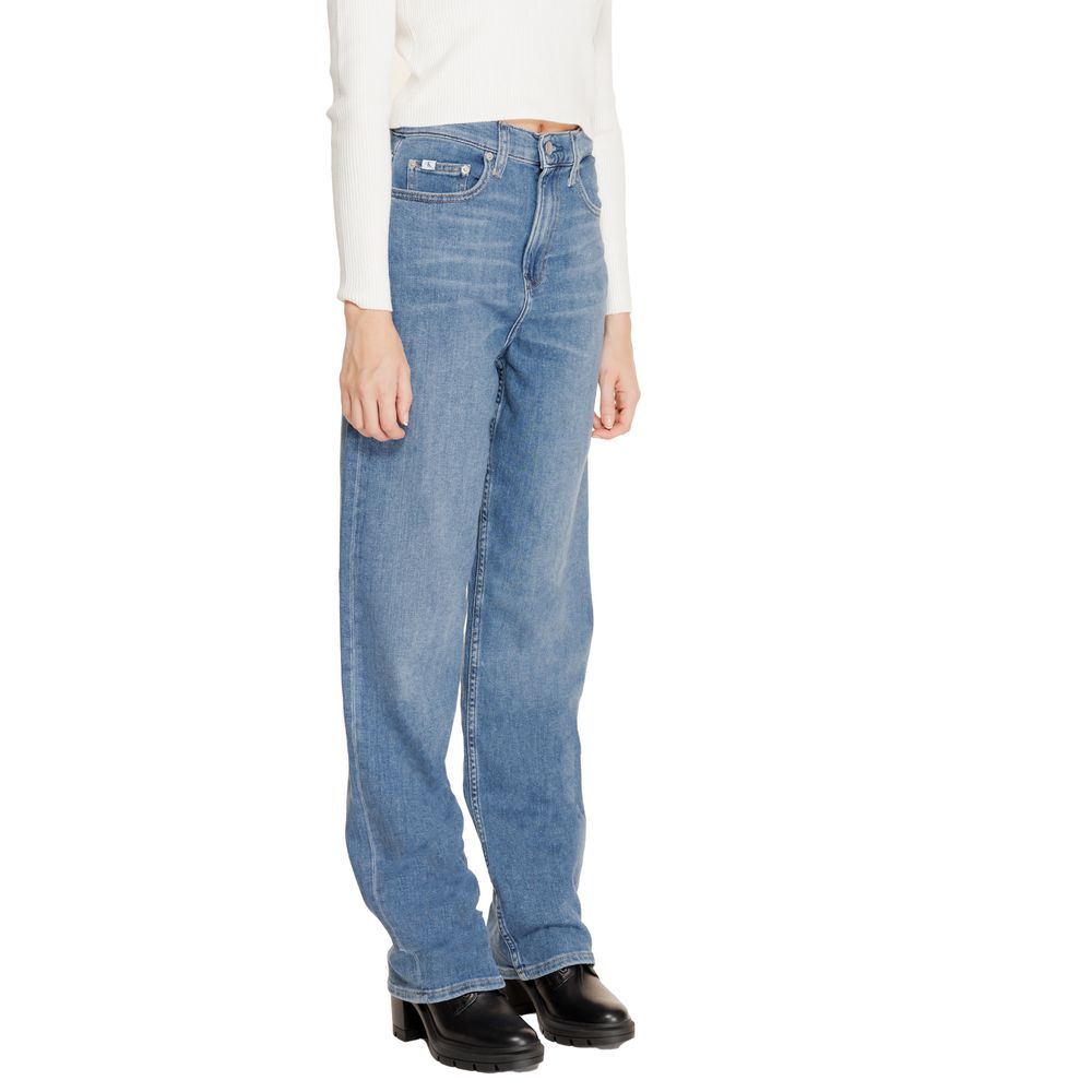 Calvin Klein Jeans Relaxed Fit Jeans aus blauer Baumwolle