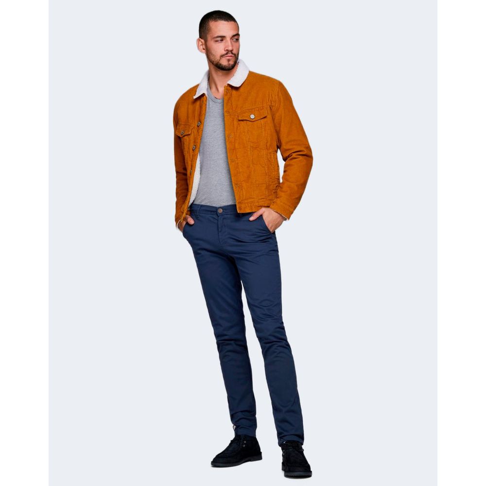 Jack Jones Schmale Baumwollhose in Blau