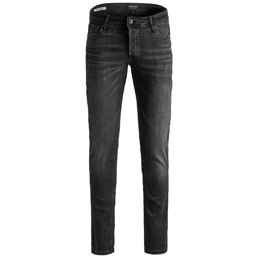 Jack Jones Schwarze Skinny Jeans aus Bio-Baumwolle