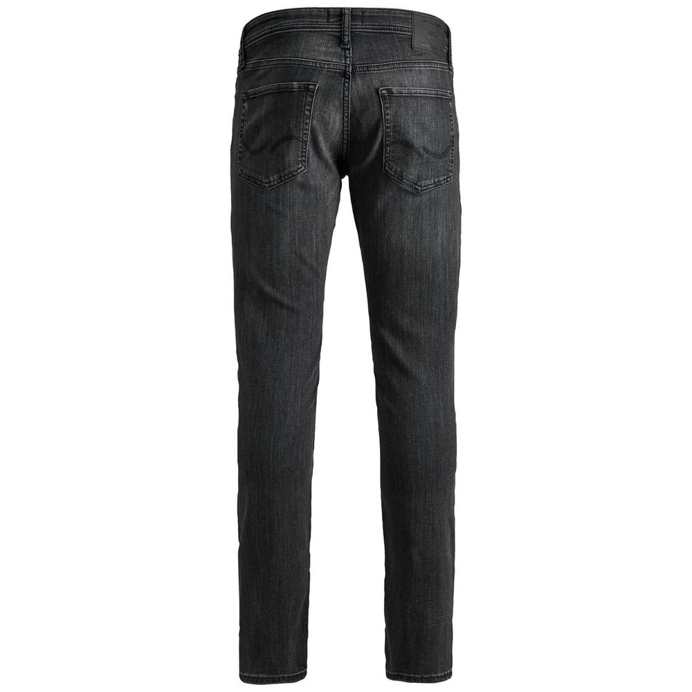 Jack Jones Schwarze Skinny Jeans aus Bio-Baumwolle