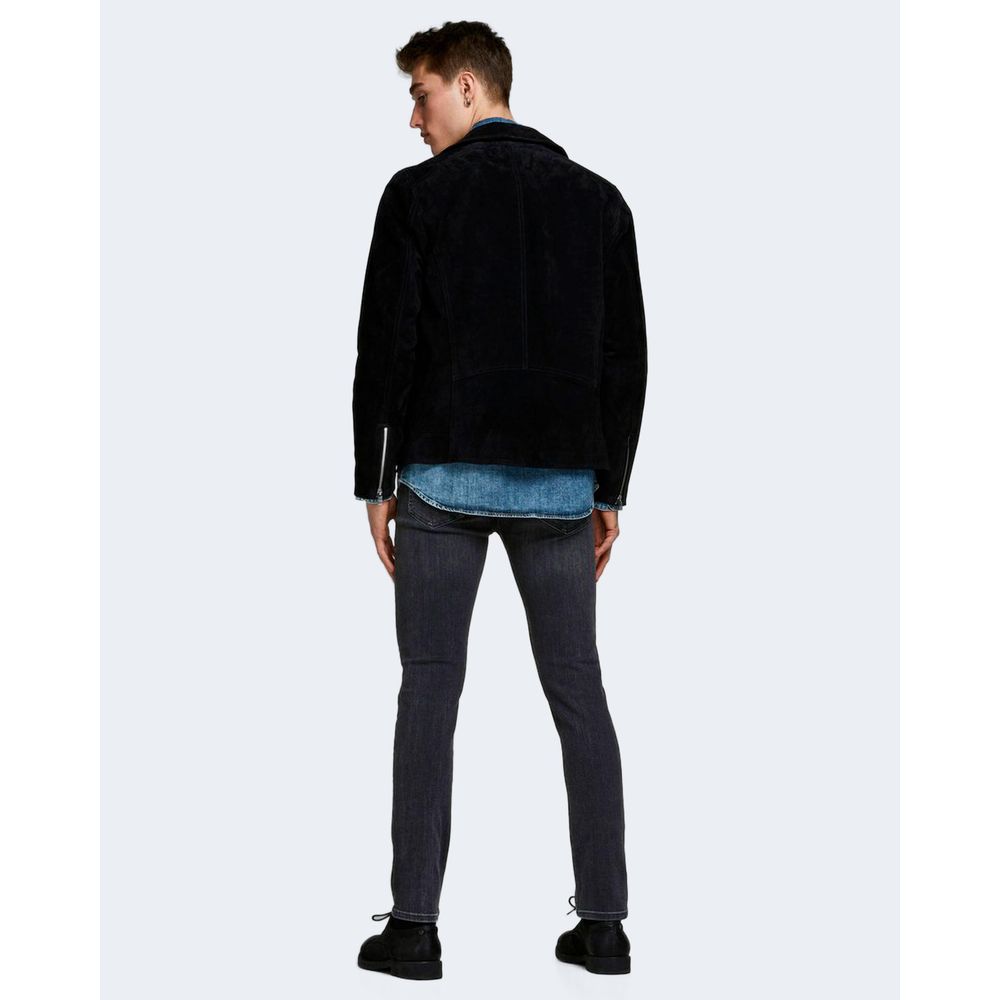 Jack Jones Schwarze Skinny Jeans aus Bio-Baumwolle