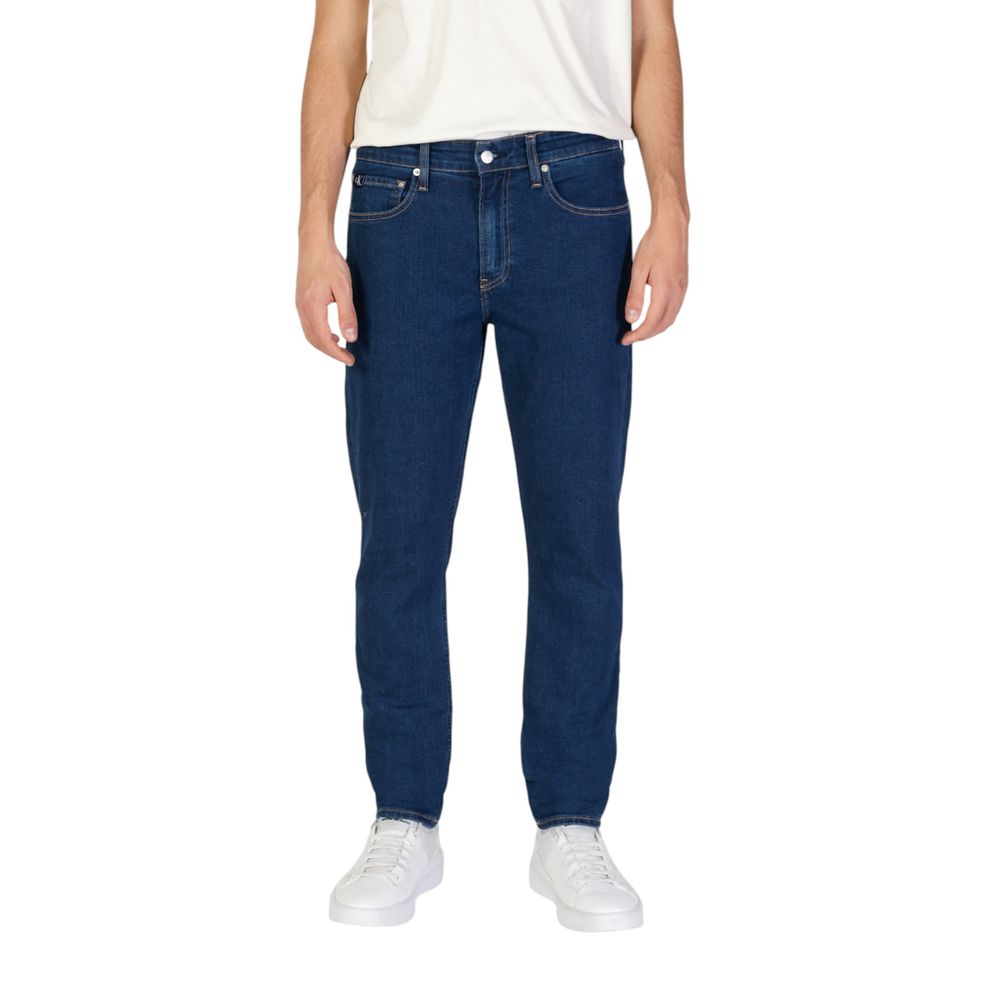 Calvin Klein Jeans Blaue Slim Fit Jeans aus Baumwolle