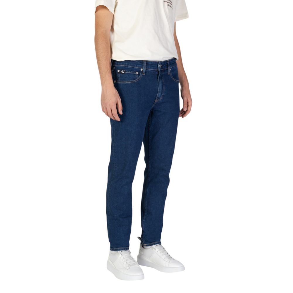 Calvin Klein Jeans Blaue Slim Fit Jeans aus Baumwolle