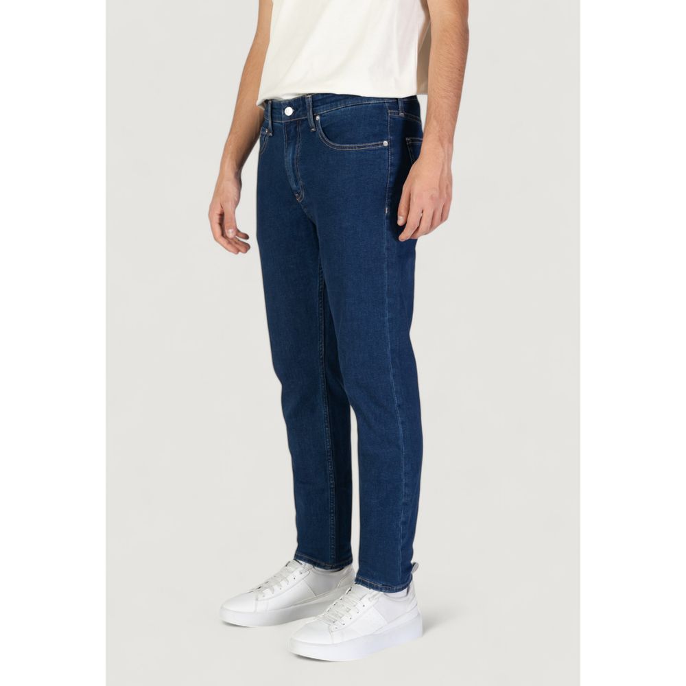 Calvin Klein Jeans Blaue Slim Fit Jeans aus Baumwolle