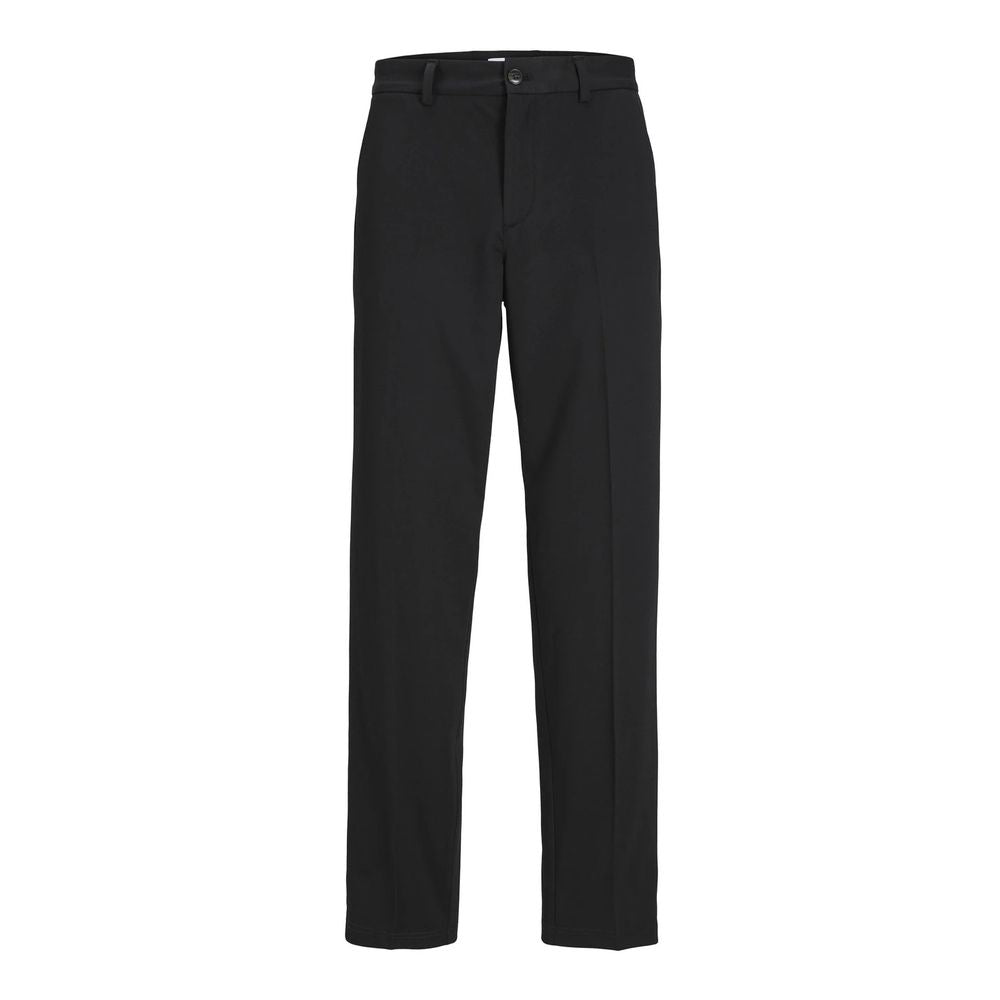 Jack Jones Schwarze Hose aus recyceltem Polyester