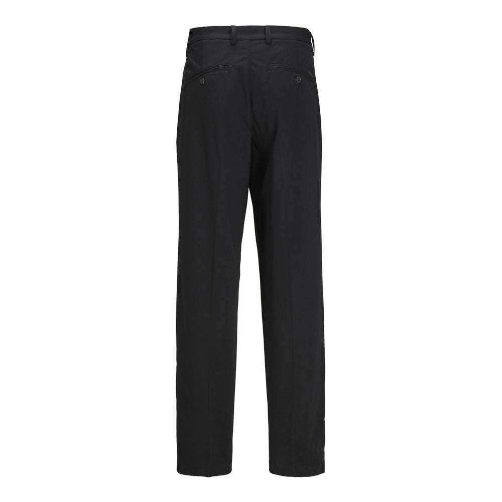 Jack Jones Schwarze Hose aus recyceltem Polyester