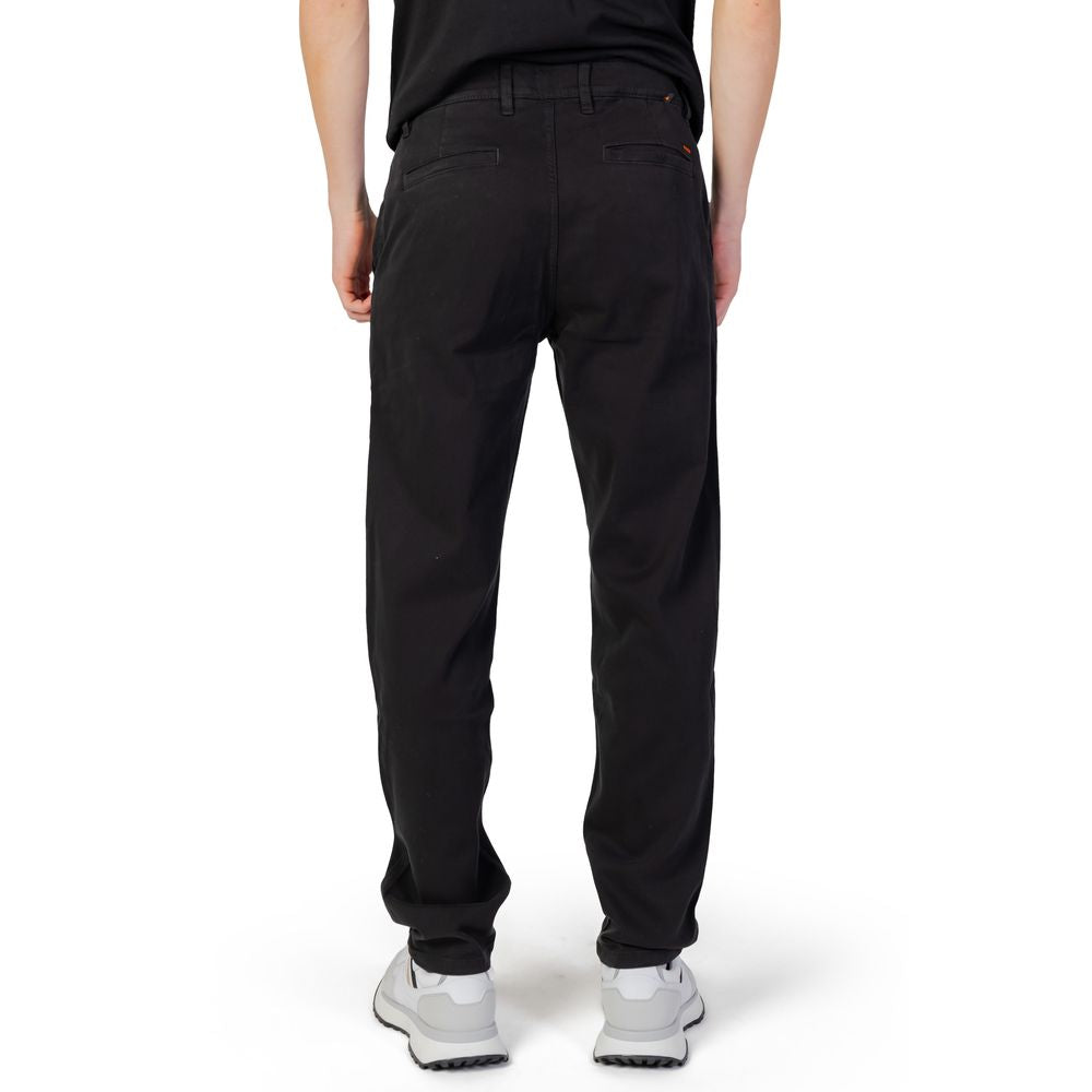Hugo Boss Schwarze Baumwollhose