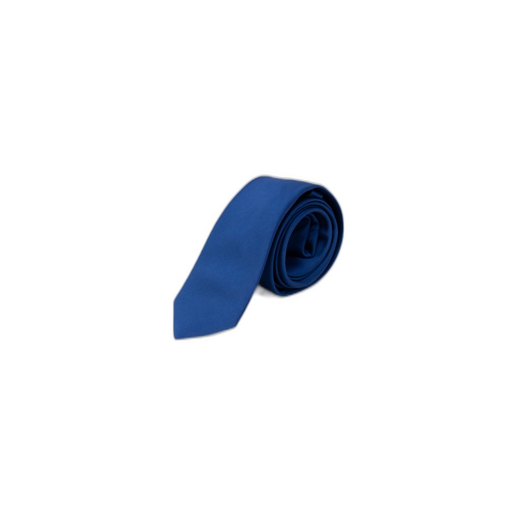 Antony Morato Blaue Seidenkrawatten und formelles Accessoire
