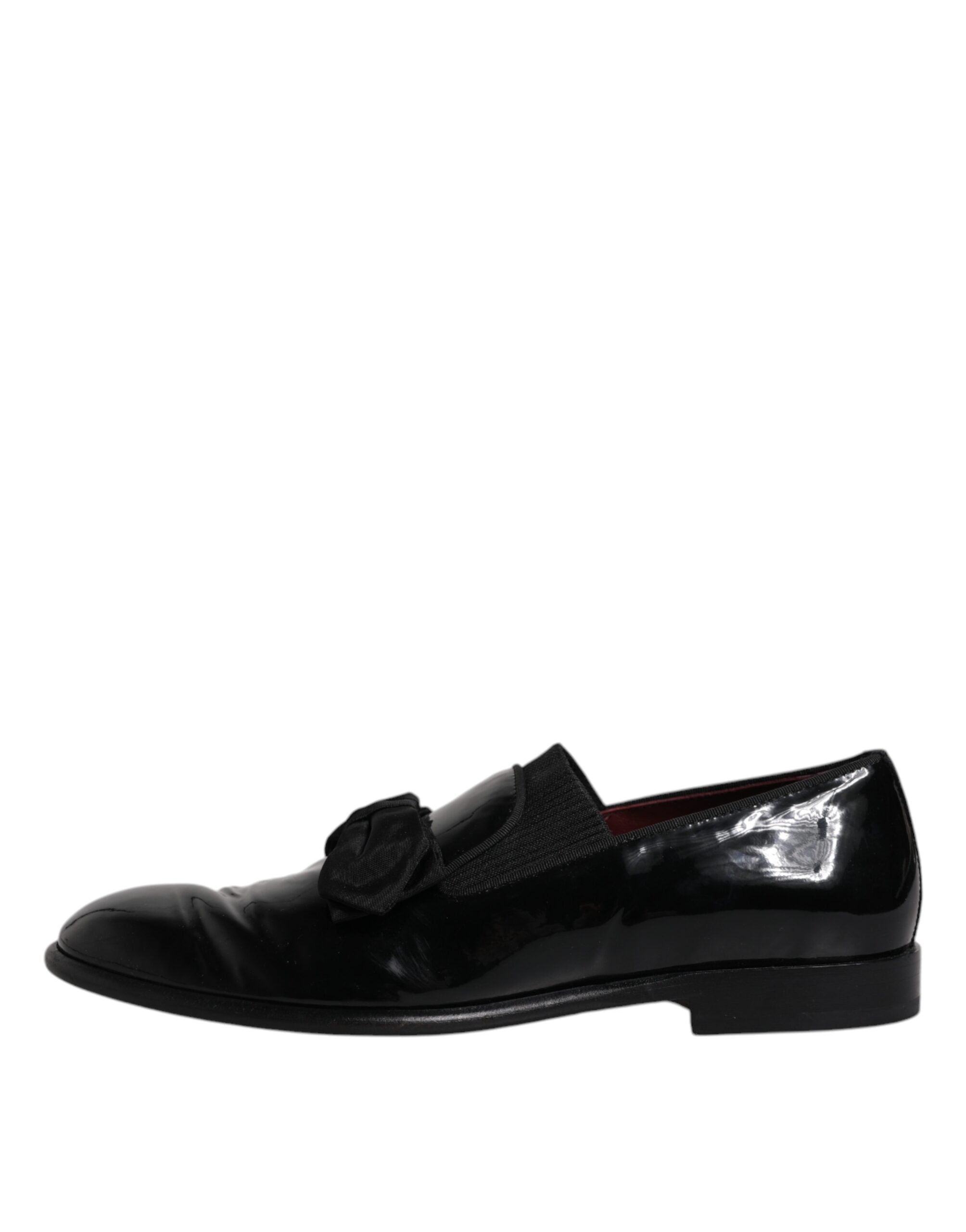 Dolce & Gabbana Schwarzes Leder Loafers Männer Formale Schuhe Kleid