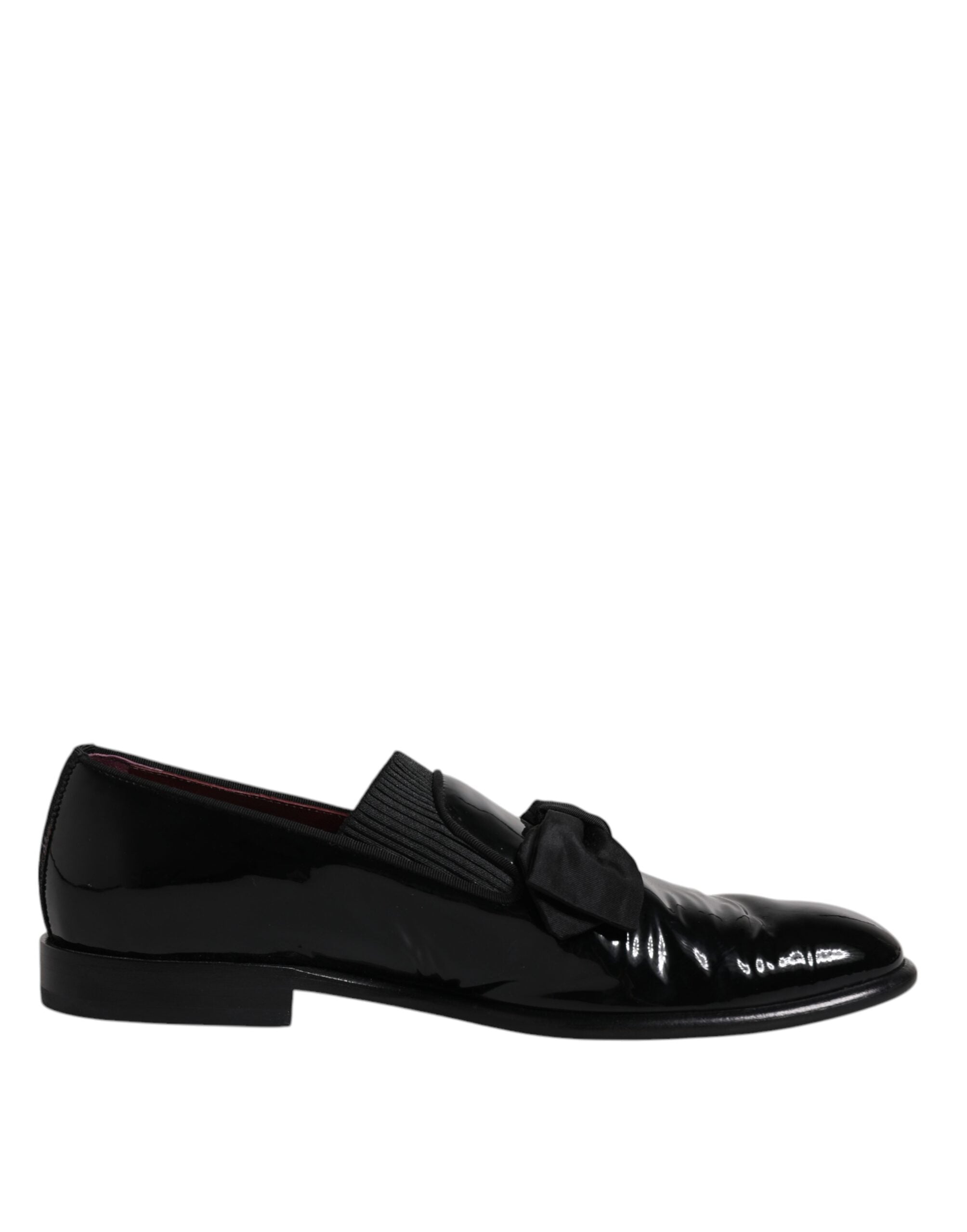 Dolce & Gabbana Schwarzes Leder Loafers Männer Formale Schuhe Kleid