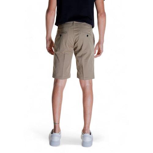 Antony Morato Beigefarbene Baumwoll-Bermudas