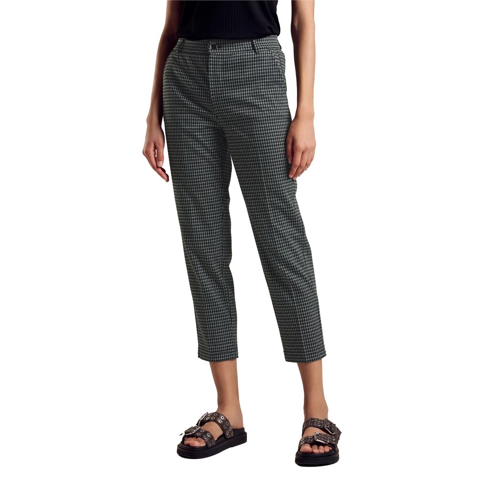 Street One Grüne Polyester-Chino-Hose