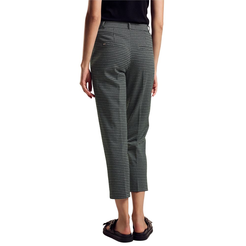 Street One Grüne Polyester-Chino-Hose