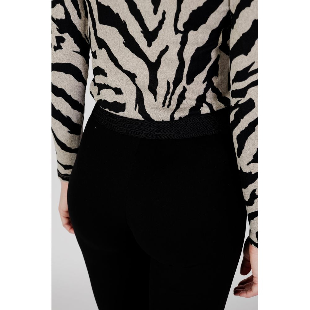 Only Schwarze Viskose-Leggings