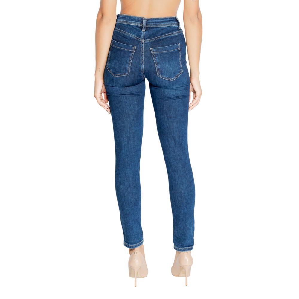 Street One Blaue Baumwoll-Mom-Jeans