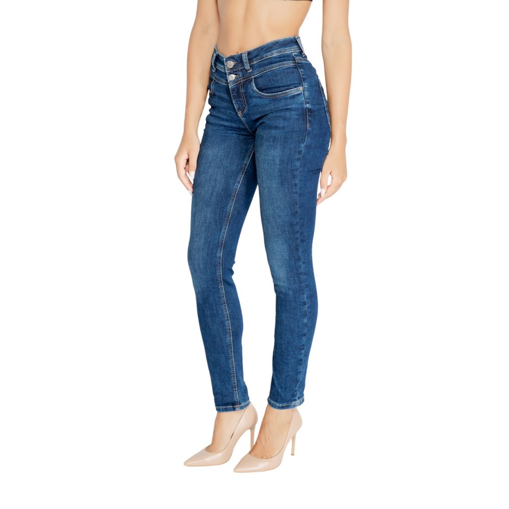 Street One Blaue Baumwoll-Mom-Jeans