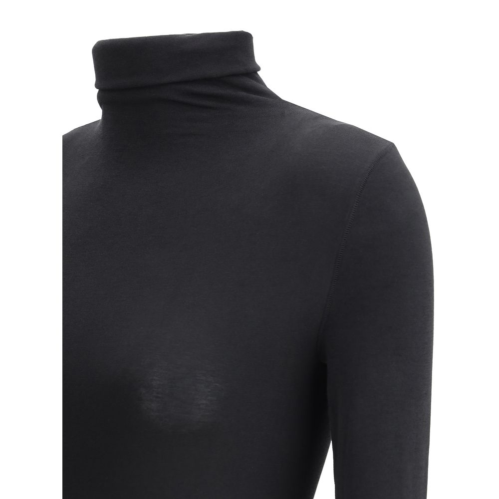 Wolford Schwarzes Polyamid-Oberteil